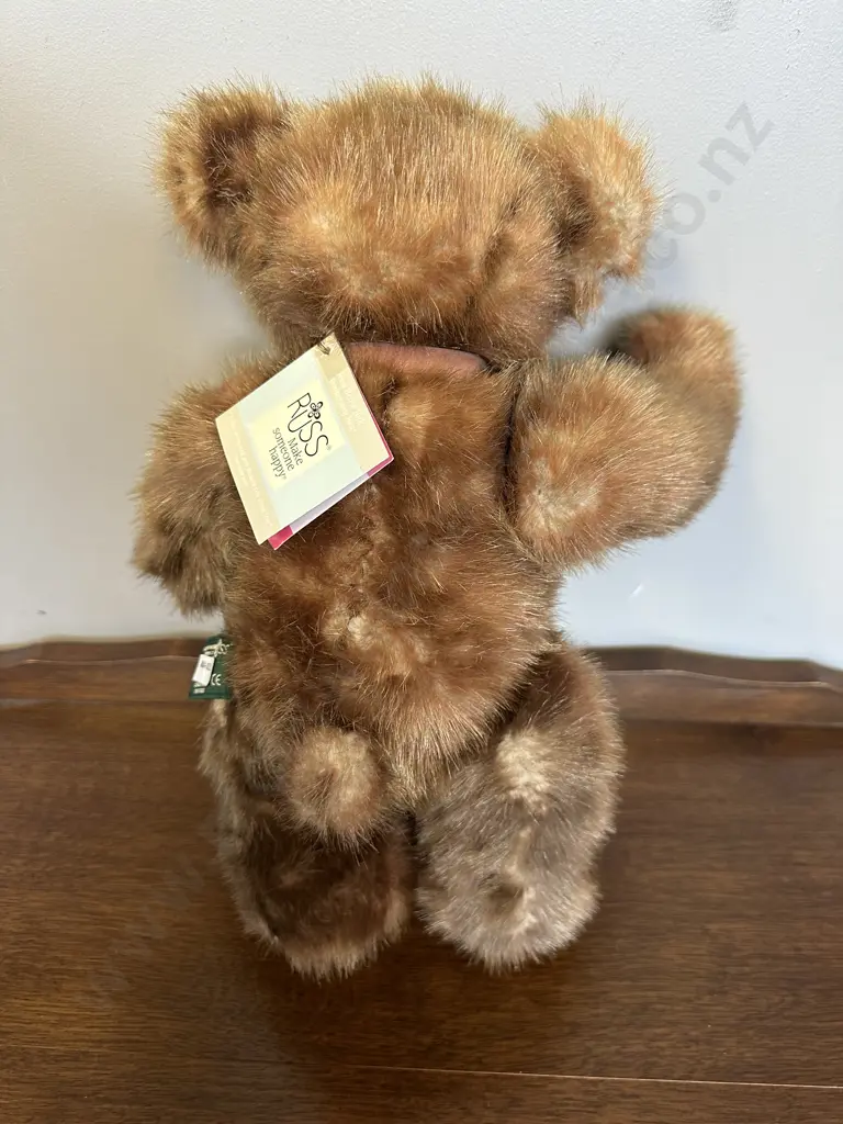'Ebbet' Russ "Russ Berrie" 10th Anniversary Bear With Tag Image 1++