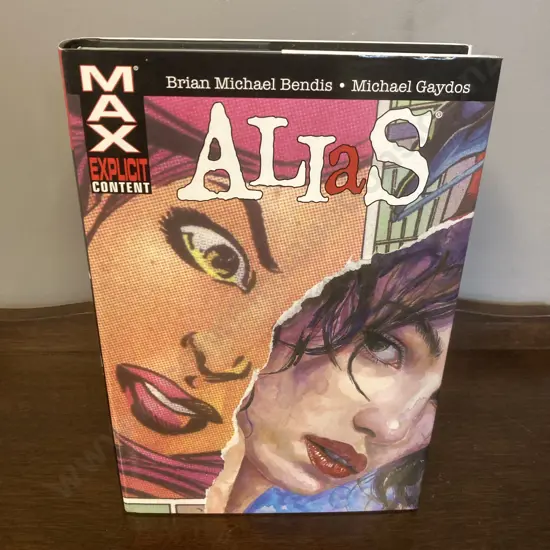 Max, ALIAS Omnibus Brian Michael Bendis Comics 2014 First Edition First Print Hardcover (Looks Unread)
