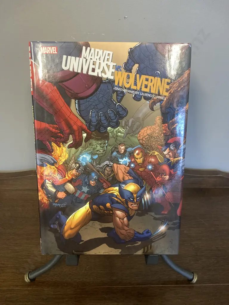 Marvel Universe vs Wolverine Jonathan Maberry 2011 First Edition First Print Hardcover (Looks Unread) Image 1++