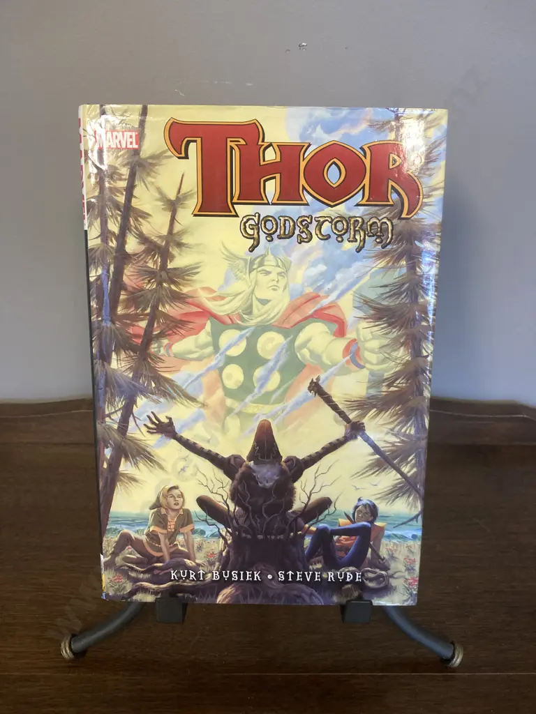 Thor Godstorm Kurt Busiek . Steve Rude 2010 First Edition First Print Hardcover (Looks Unread) Image 1++