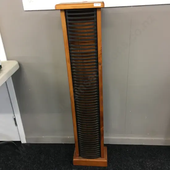 Rimu 54 CD Rack. 114 x 23.5cm