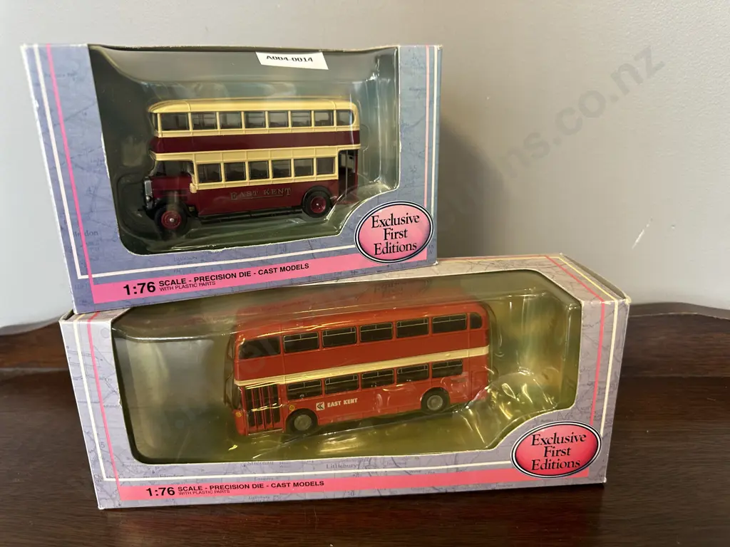 Gilbow Exclusive First Editions 1:76 Scale Leyland TDI East Kent #27307 & Bristol VRIII East Kent N.B.C #20441.  Boxed Image 1++
