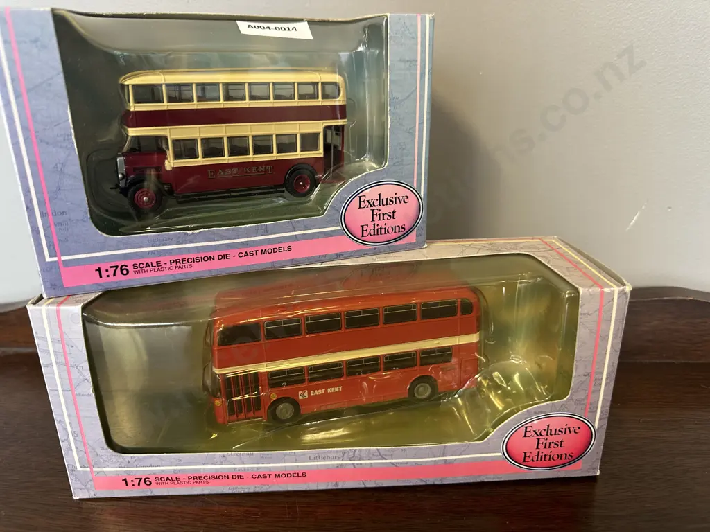 Gilbow Exclusive First Editions 1:76 Scale Leyland TDI East Kent #27307 & Bristol VRIII East Kent N.B.C #20441.  Boxed Image 1++