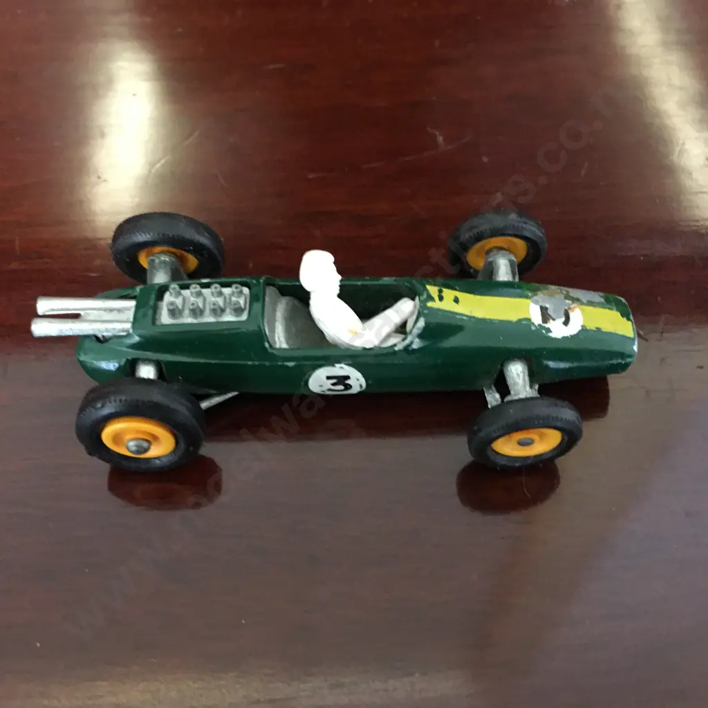 Lesney Matchbox No.19 Lotus Race Car With Driver, 1960's Image 1++