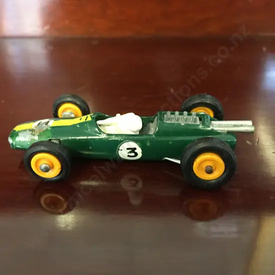 Lesney Matchbox No.19 Lotus Race Car With Driver, 1960's