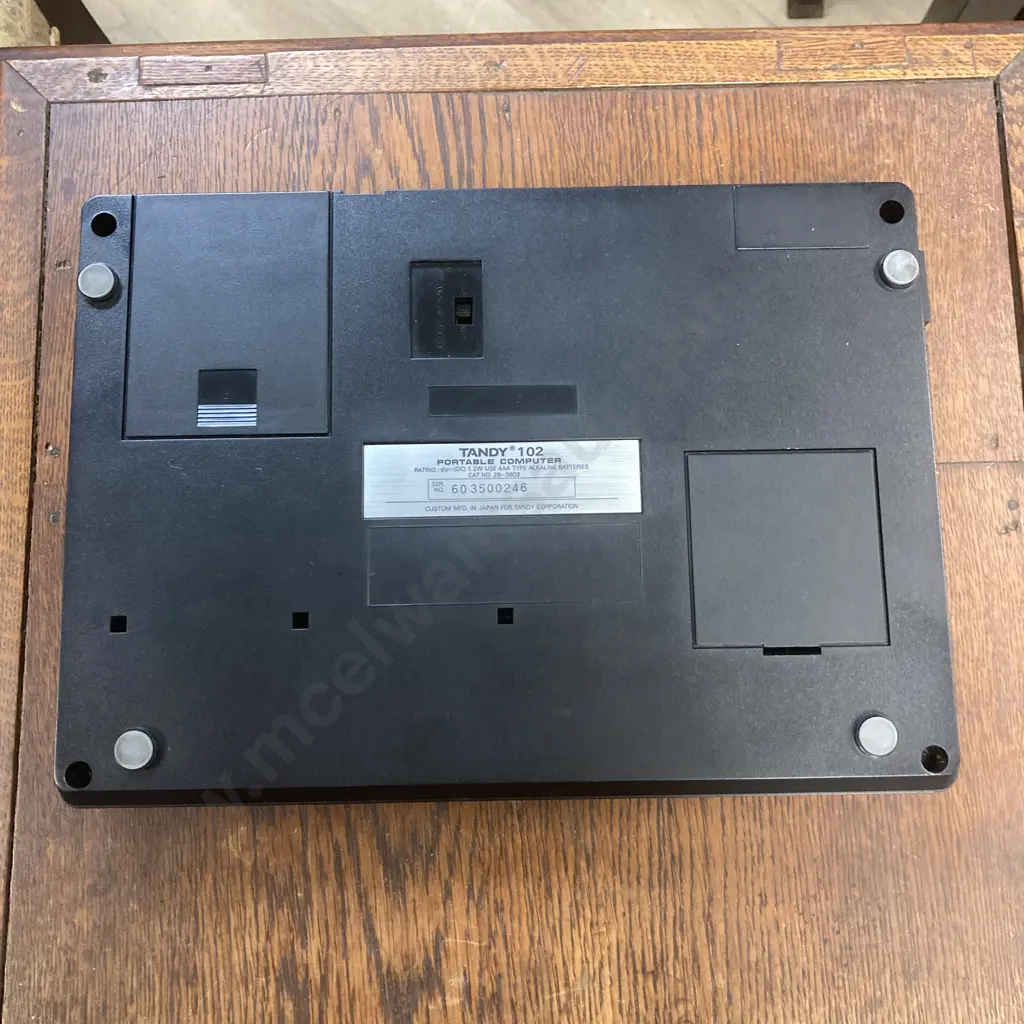 Rare Vintage Tandy TRS-80 Model 102 Portable Computer With Case & Instructions c1980s Image 1++