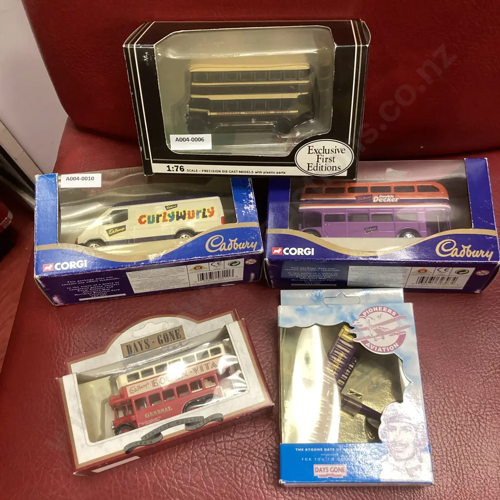 Lot of 5 Boxed Kids Toys & Plane Image 1++