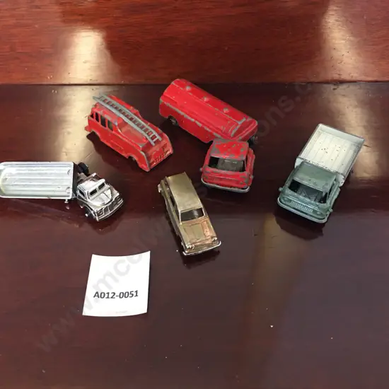 Lot of 5 Vintage Fun Ho Diecast Models