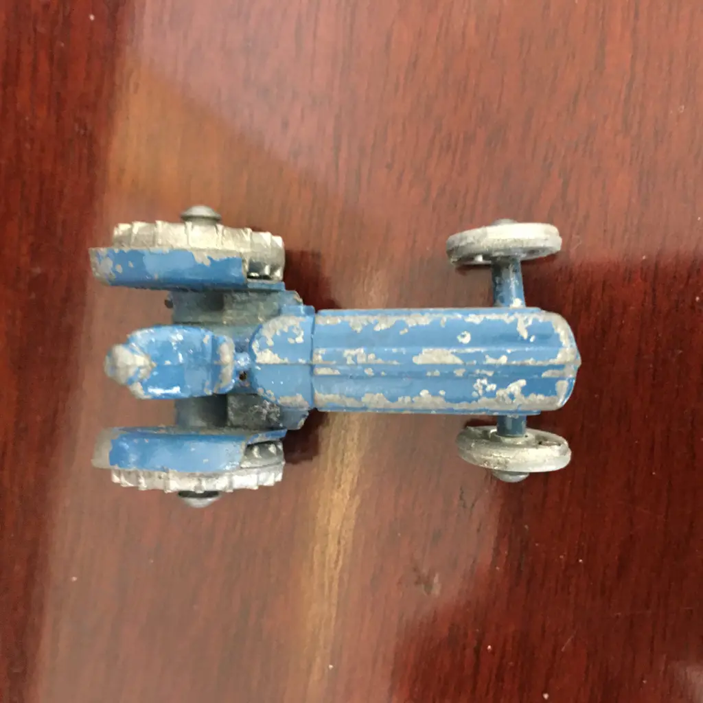 Rare 1960's Streamlux (Australia) #1 - Massey Ferguson 35 Tractor 42mm Blue Image 1++