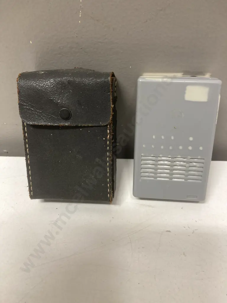 Vintage USHA DeLuxe 6 Transistor Radio With Case, Made In Hong Kong Image 1++