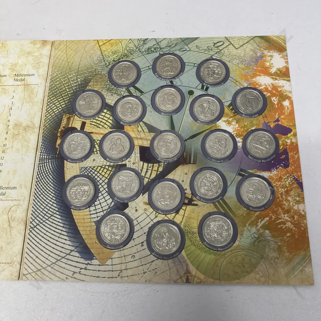 The Millennium Medal Collection, Complete & In Original Folder (Woolworths BigFresh) Image 1++