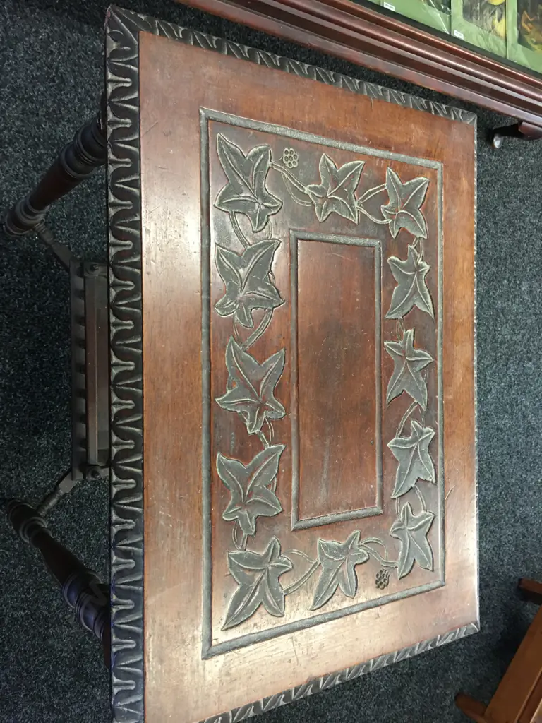 Edwardian Mahogany Side Table Image 1++