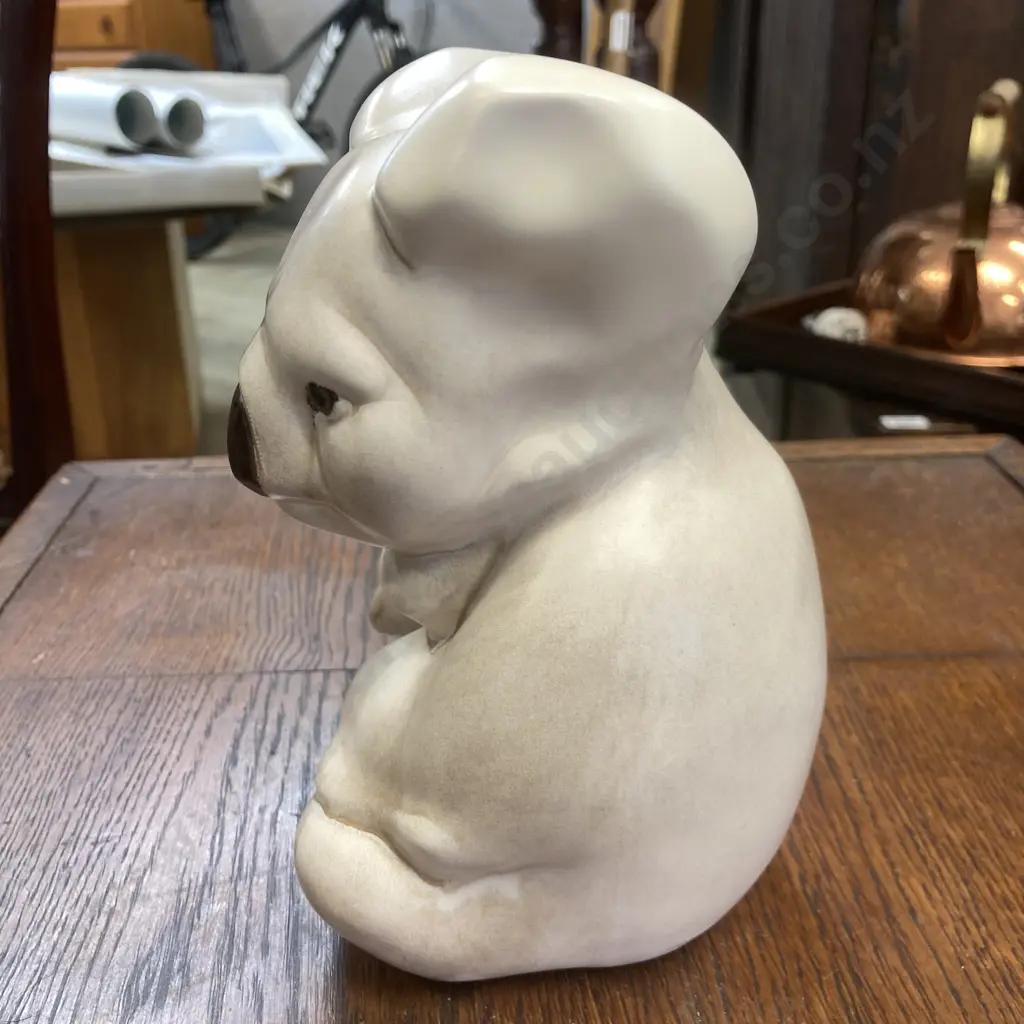 Koala Figurine Signed Glen Wood. H18cm Image 1++