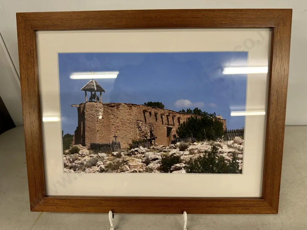 Framed Artwork Ernesto Burciago Photograhy Spanish Themed H25,W32cm. Image 1++