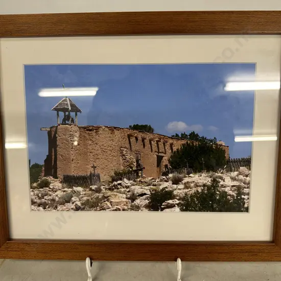 Framed Artwork Ernesto Burciago Photograhy Spanish Themed H25,W32cm.