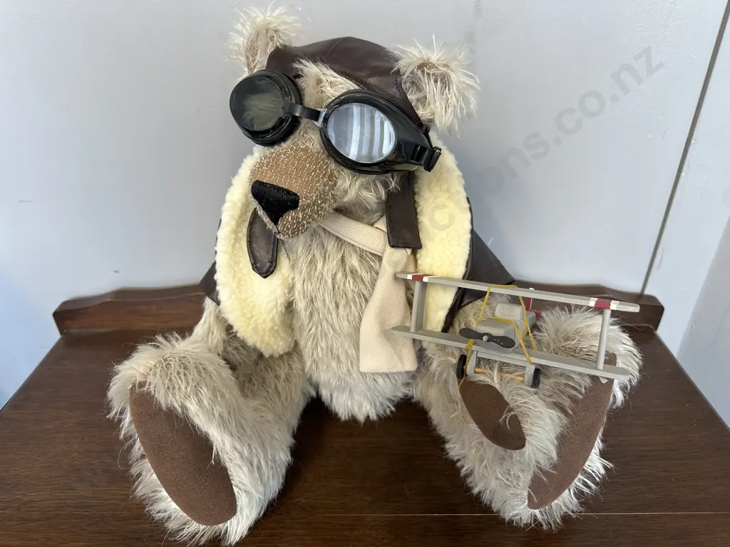 'Pilot' SB Bears New Zealand Handmade Bear With Tag Image 1++