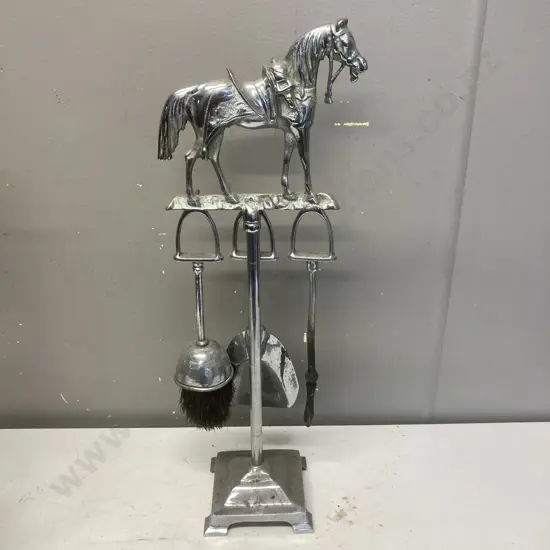 Vintage Equine Fireside Set
