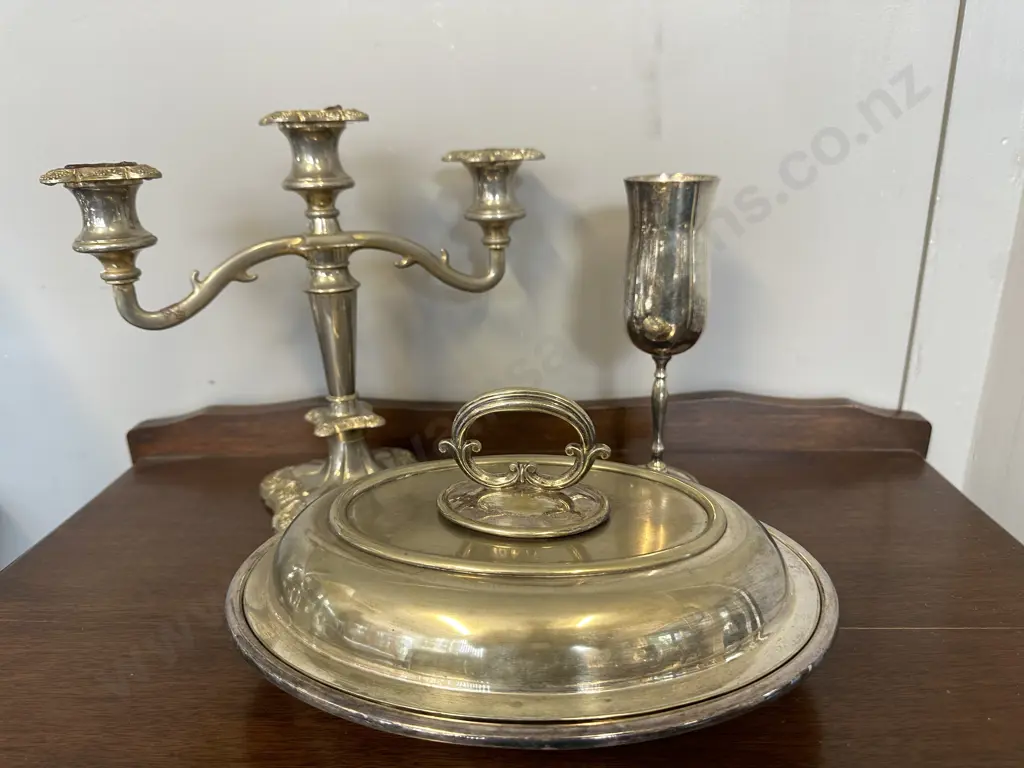 Selection Of Silver Ware Items Image 1++