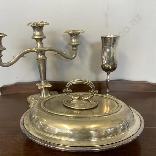 Selection Of Silver Ware Items