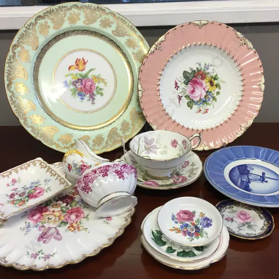 Selection of China Items Including Paragon, Staffordshire Etc