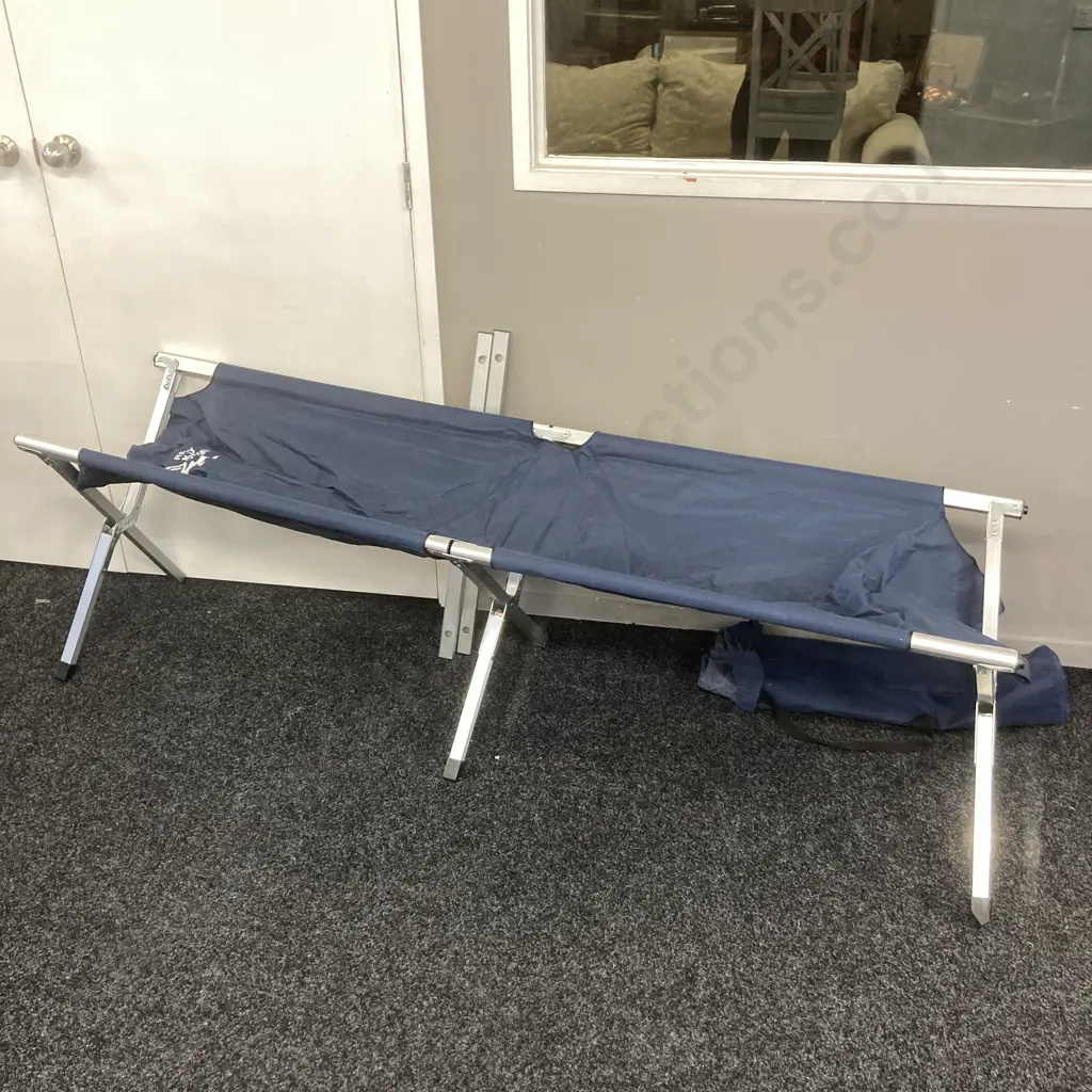 Rocky Mountain Folding Camp Stretcher With Bag Image 1++
