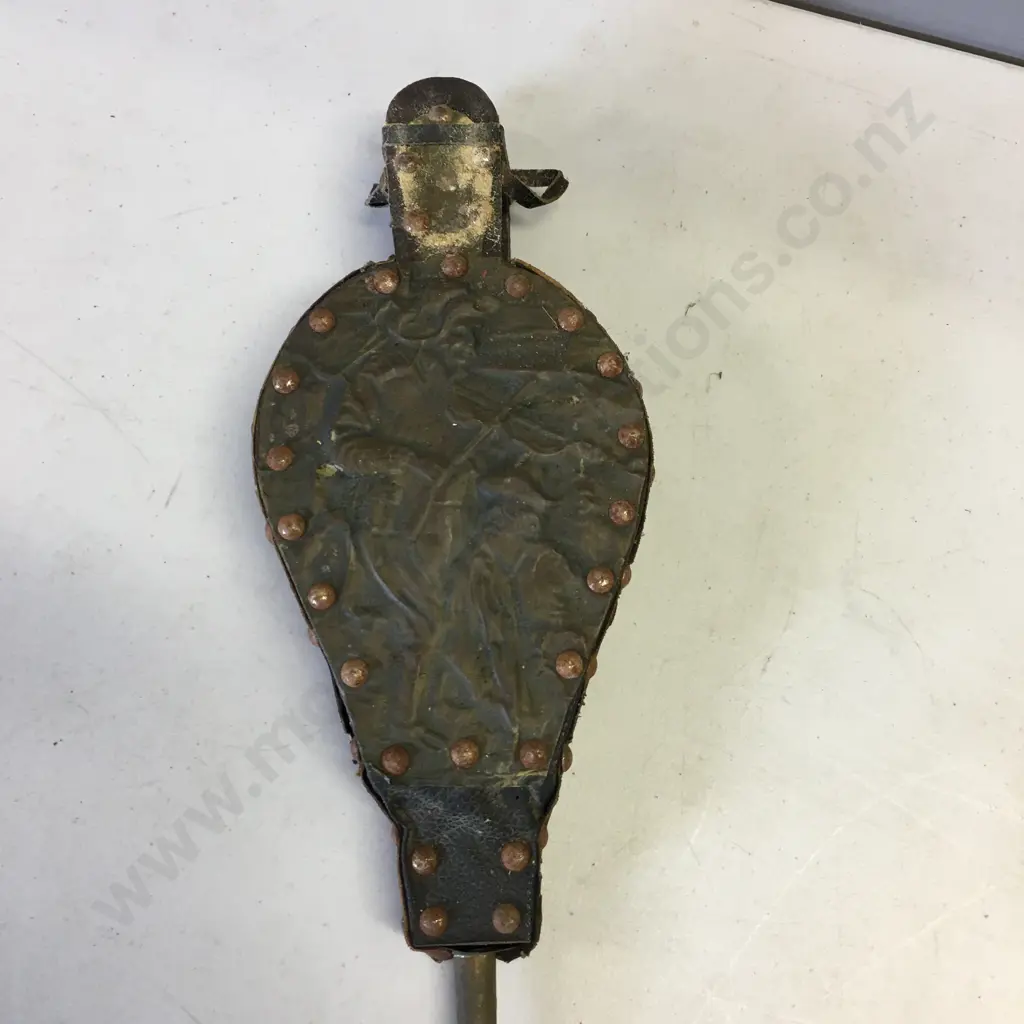 Antique Vintage Cooper & Wood Bellows Image 1++