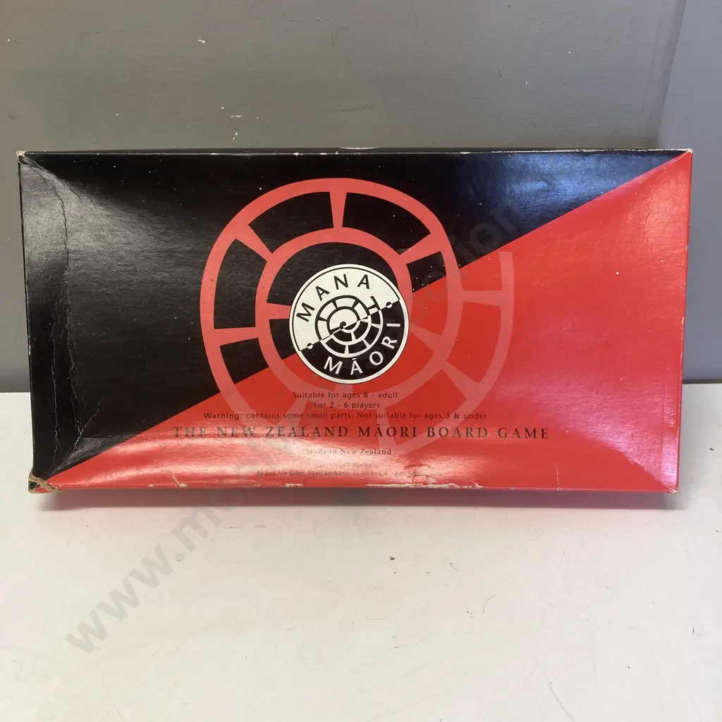 A Vintage Mana Maori Board Game - Question and Answer Game about Maori culture, Made in NZ by Rua Ara Baker Image 1++