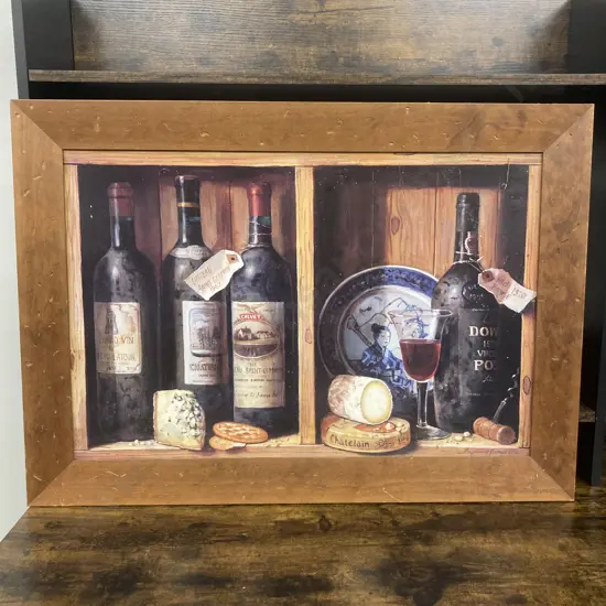 Raymond Campbell Life's Pleasures Framed Art Print. 58 x 80cm