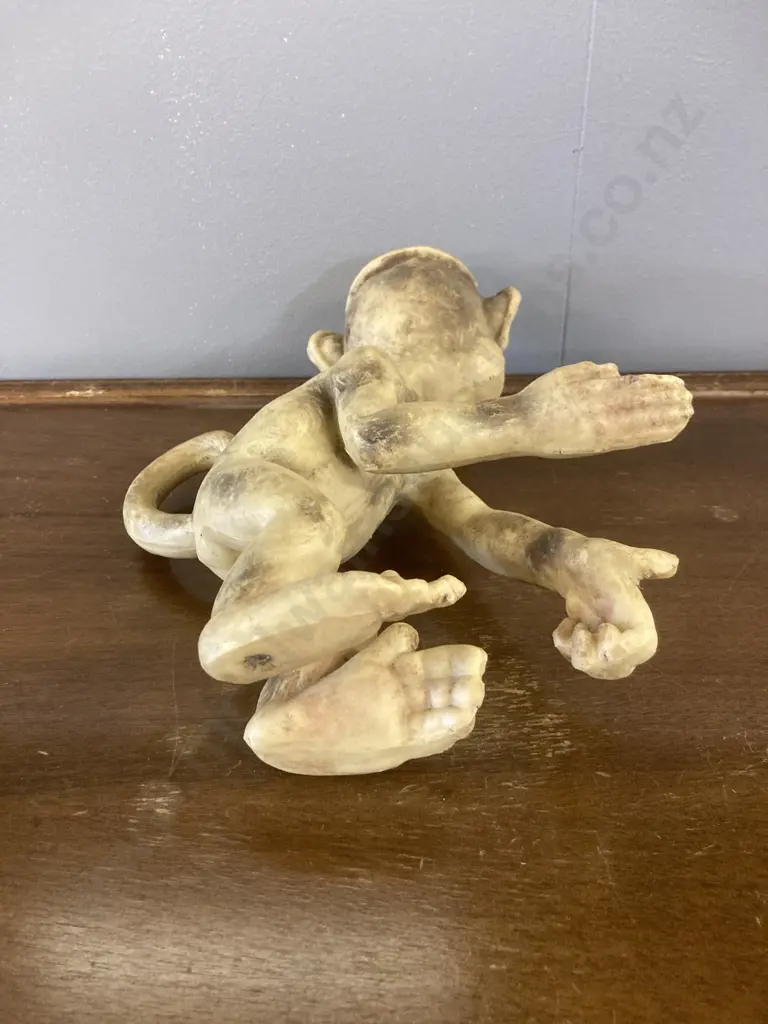 1940's - 50's Rempel Mugger The Monkey. 26 x 20cm Image 1++