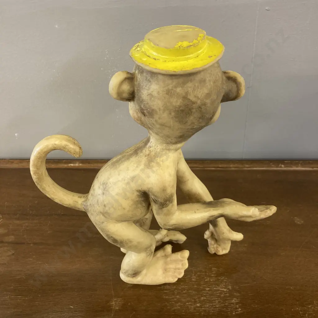 1940's - 50's Rempel Mugger The Monkey. 26 x 20cm Image 1++