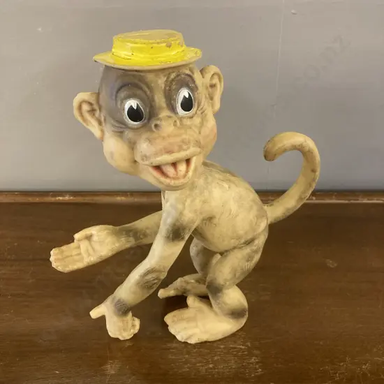 1940's - 50's Rempel Mugger The Monkey. 26 x 20cm