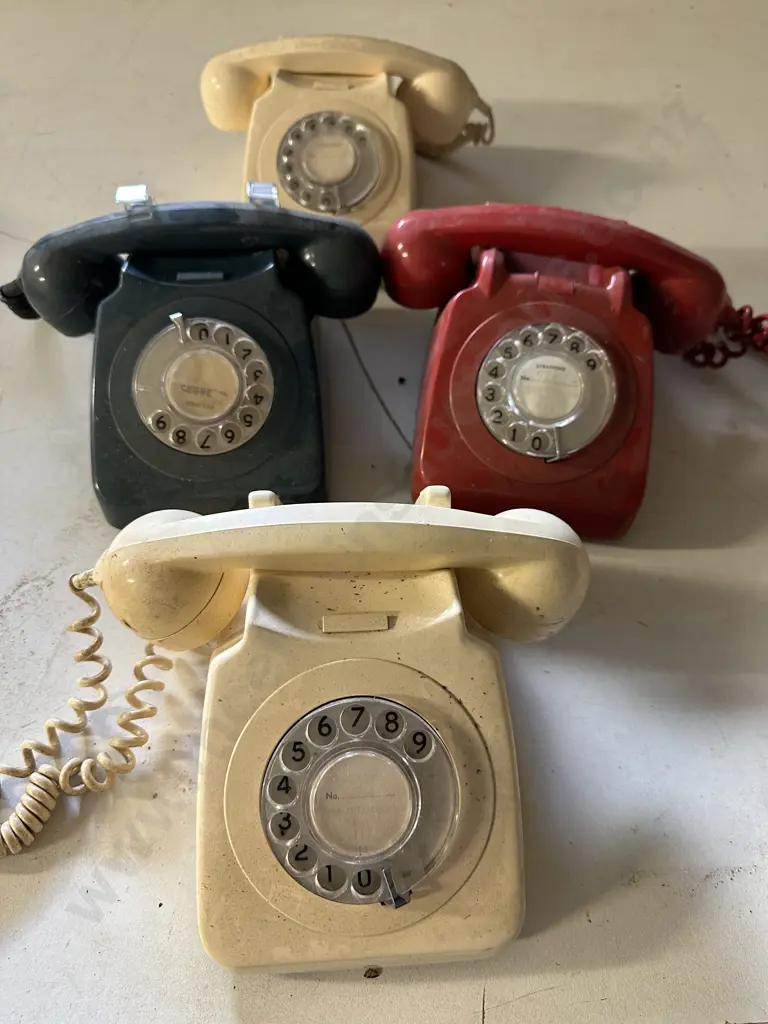  Vintage GEC NZPO Type 101 Phones Image 1++
