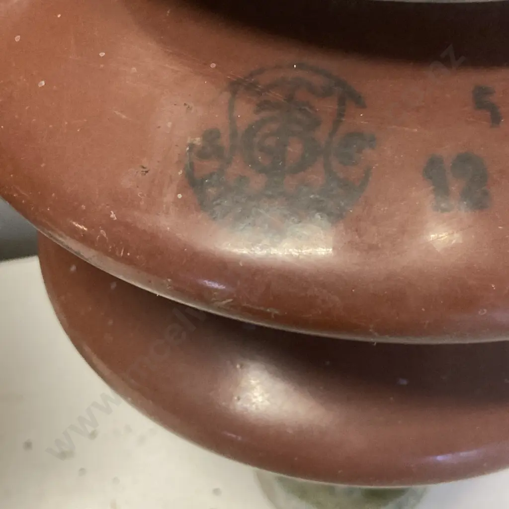 Vintage Ceramic Insulators (2 British Made) Image 1++