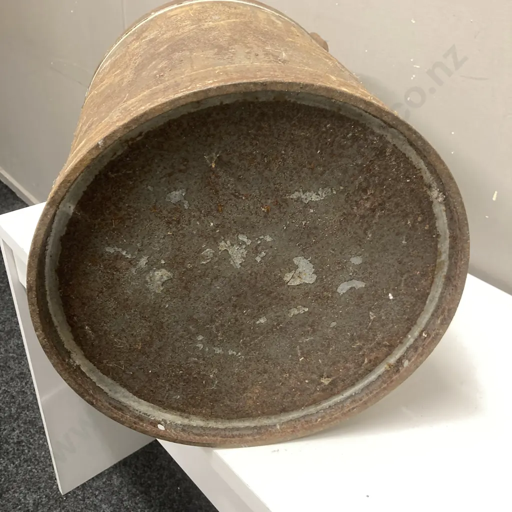Vintage WSMC Steel Milk Can With Lid. 60 x 35cm Image 1++