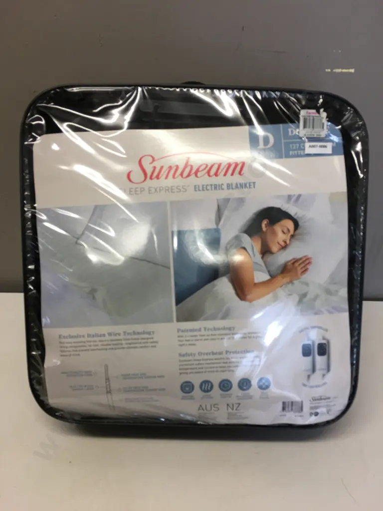 Sunbeam Sleep Express Electric Blanket - 137 x 190cm Fitted Image 1++