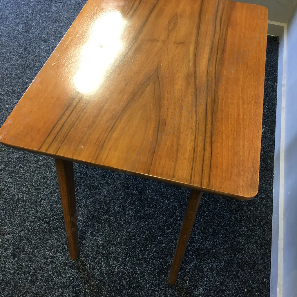 Mid Century Rectangular Folding Coffee Table  H45,W59,D44cm. Image 1++