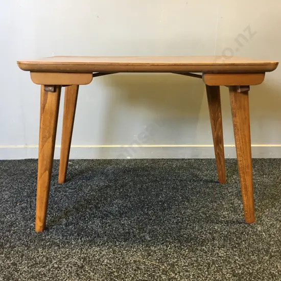 Mid Century Rectangular Folding Coffee Table  H45,W59,D44cm.