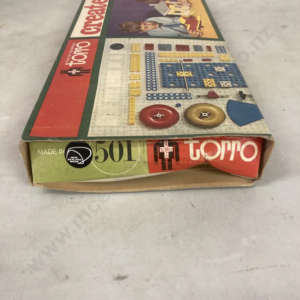 1960s Vintage TORRO Create-a-Kit 501New Zealand Made With Original Box Image 1++
