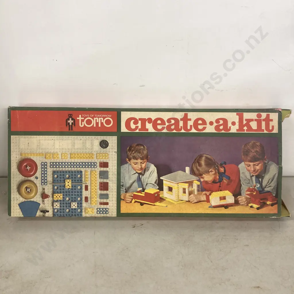 1960s Vintage TORRO Create-a-Kit 501New Zealand Made With Original Box Image 1++