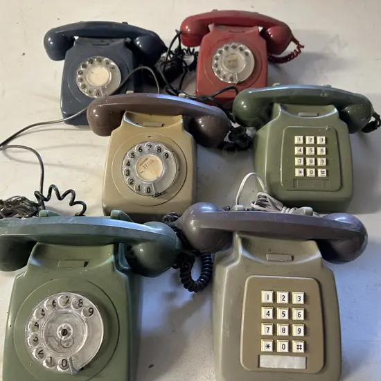 Vintage GEC NZPO Type 100 Phones
