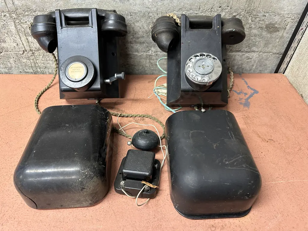 Vintage Wall Hung Phones Image 1++