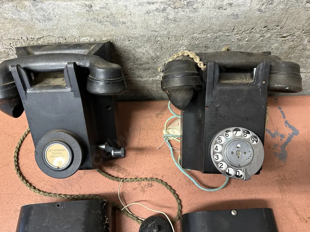 Vintage Wall Hung Phones Image 1++