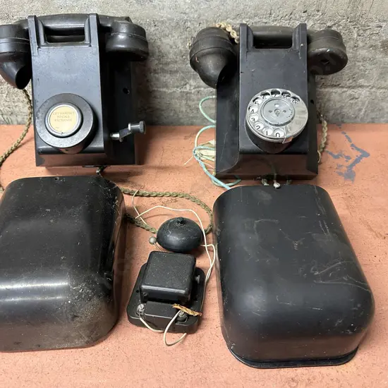 Vintage Wall Hung Phones