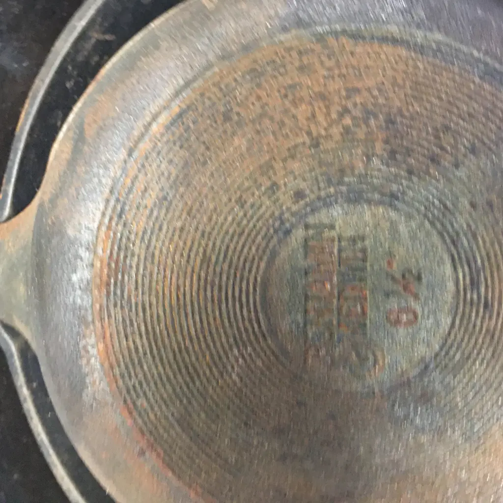Vintage Benjamin Medwin Cast Iron Pans 6.5", 8" With 24" Pan Image 1++
