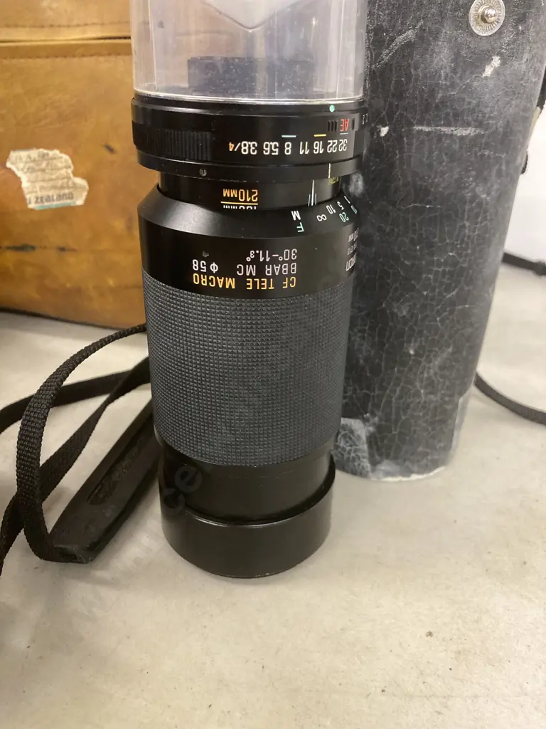 Canon A-1 35mm Film Camera, Tamron 28-50mm & 80-210mm Lenses, Sunpak Auto Zoom 3600 Thyristor Flash Etc Image 1++