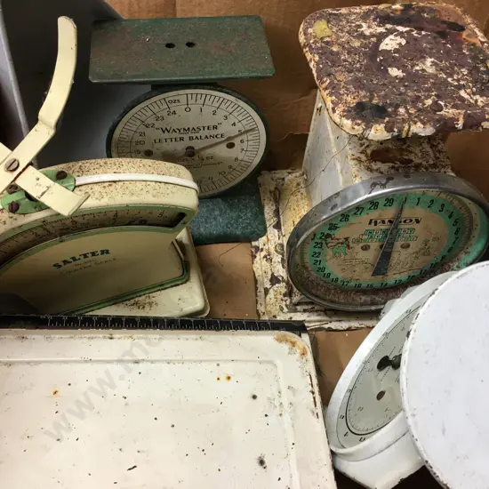 Selection Of Vintage Scale Items