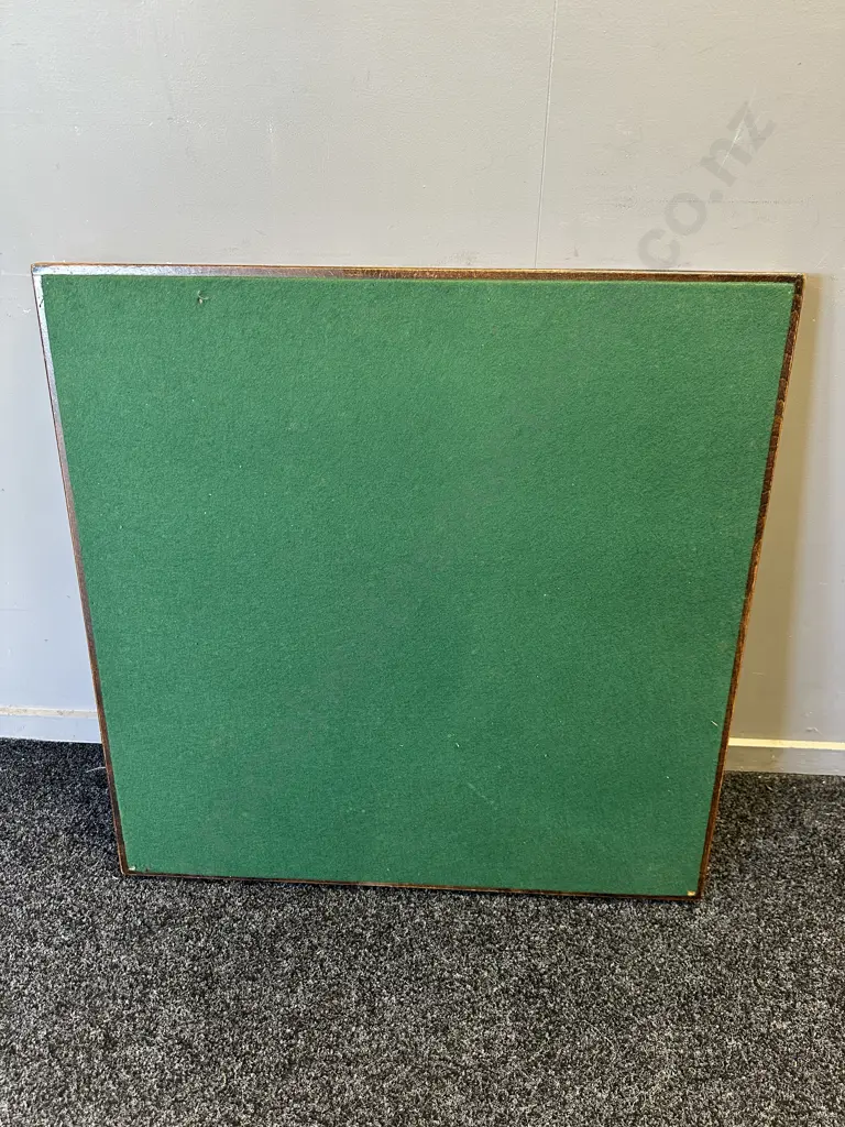 Vintage British Folding Vono Card Table 76x76cm. Image 1++