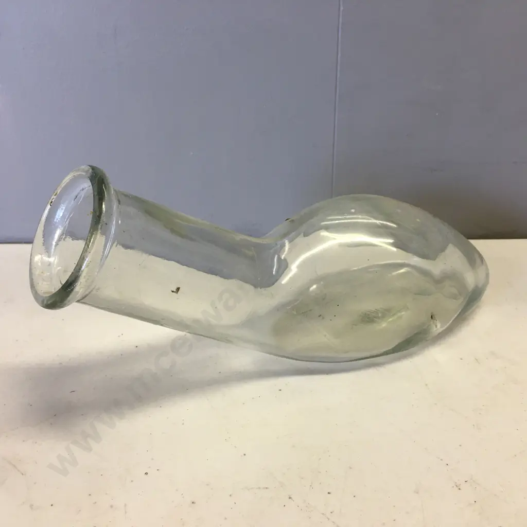 Vintage Glass Urinal L29cm. Image 1++