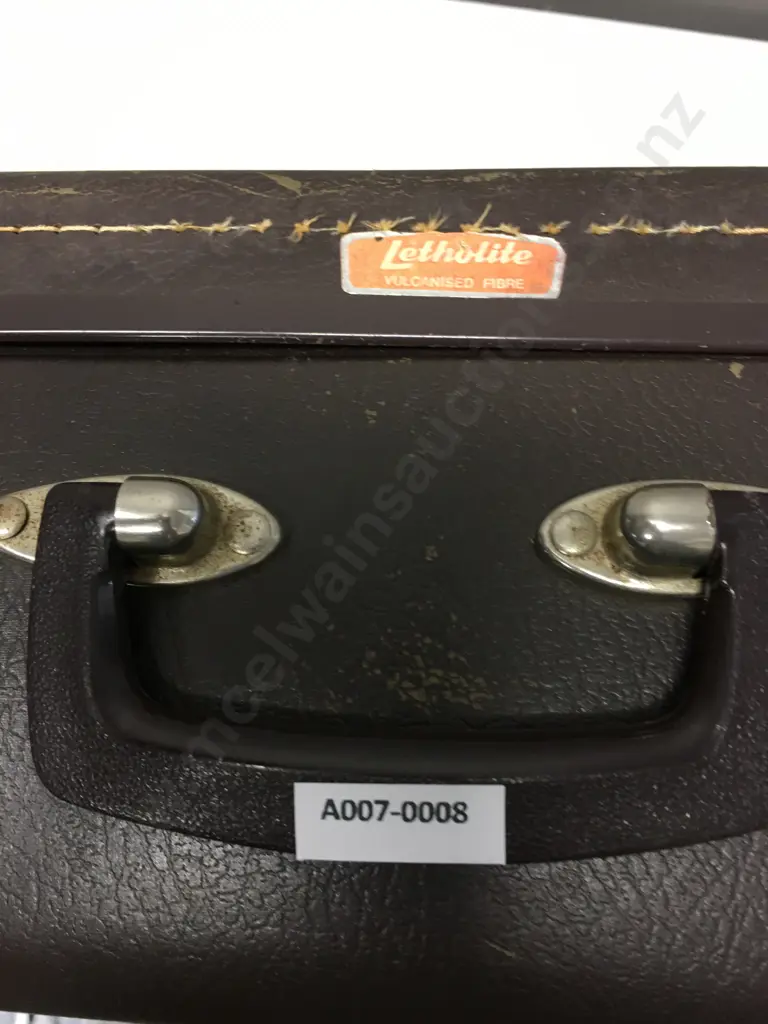 Vintage Letholite Suitcase. H17 W46 D32cm Image 1++