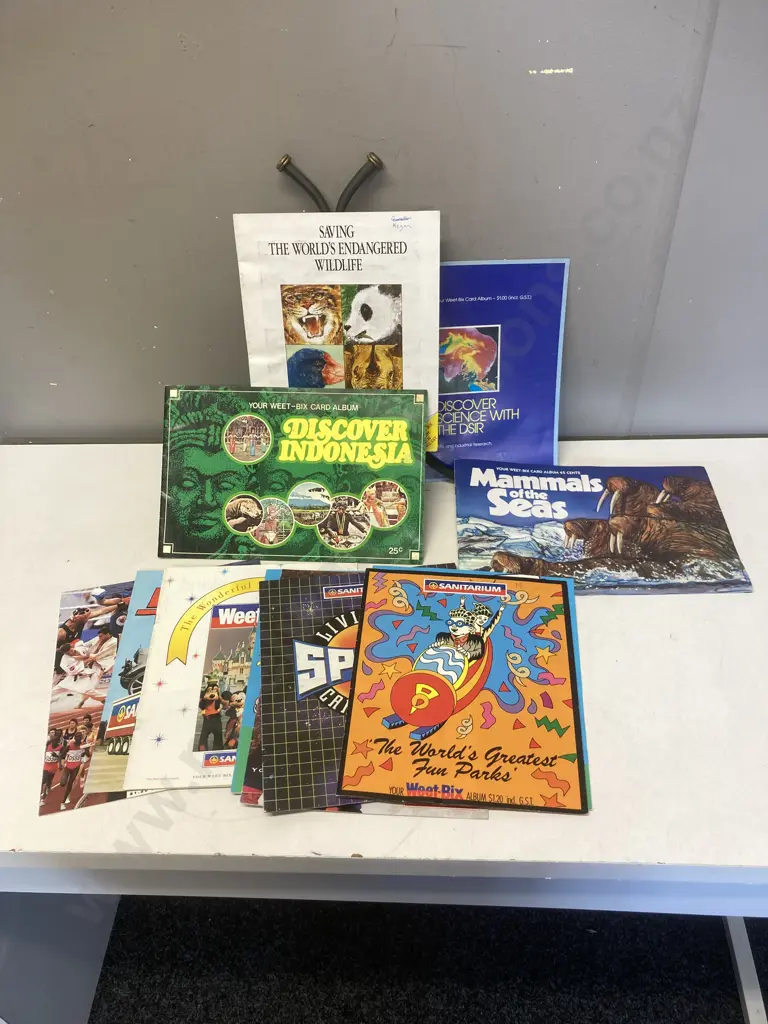 Vintage Sanitarium Weet-Bix Card Albums Image 1++
